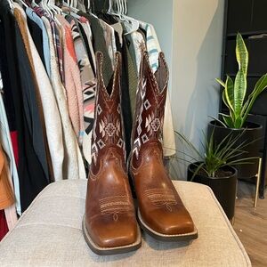 Brown Western Cowboy Boots